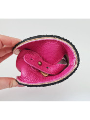 Sandals extra flexible barefoot fuxia