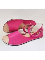 Sandals extra flexible barefoot fuxia