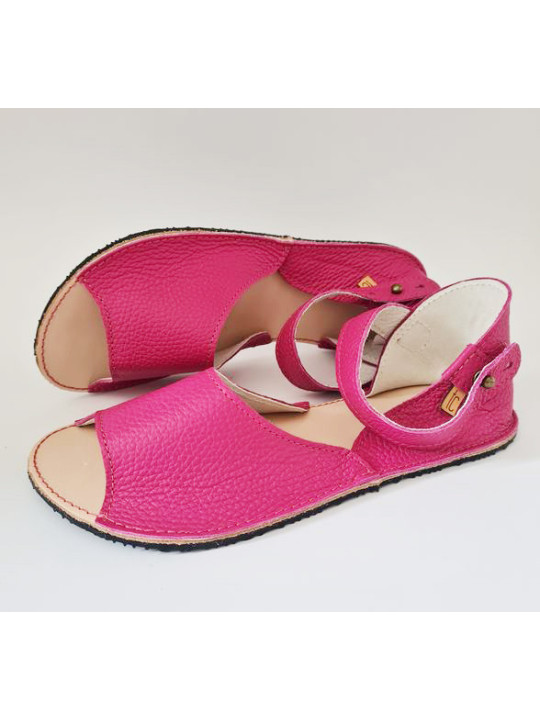 sandále extra mäkké barefoot fuxia