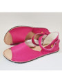 sandále extra mäkké barefoot fuxia