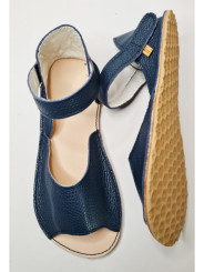 Sandales barefoot extra flexible blu marino