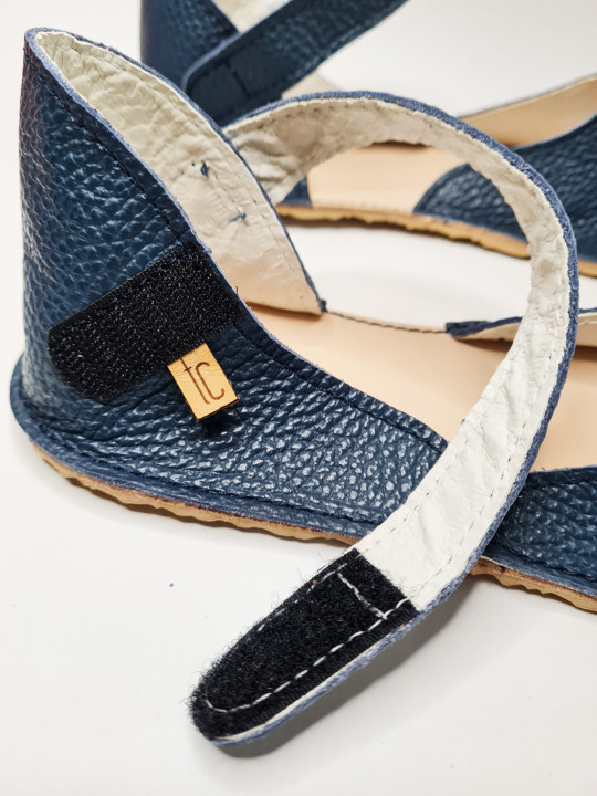 Sandales barefoot extra flexible blu marino