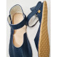 Ballerine barefoot sandales extra flexible blu marino