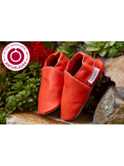 Chaussons cuir bio - nemo