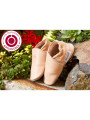 Organic leather slippers - tara
