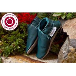 Organic leather slippers - karibik