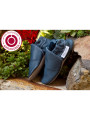 Organic leather slippers - Tobagoblau