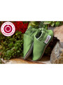 Chaussons cuir bio - grasshoper