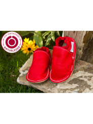 Vegetable tanned leather barefoot shoes • Kids & adults 18–48 • TC