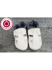 Chaussons été cuir bio combiner vos couleurs