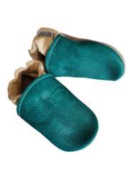 Chaussons cuir bio combiner vos couleurs
