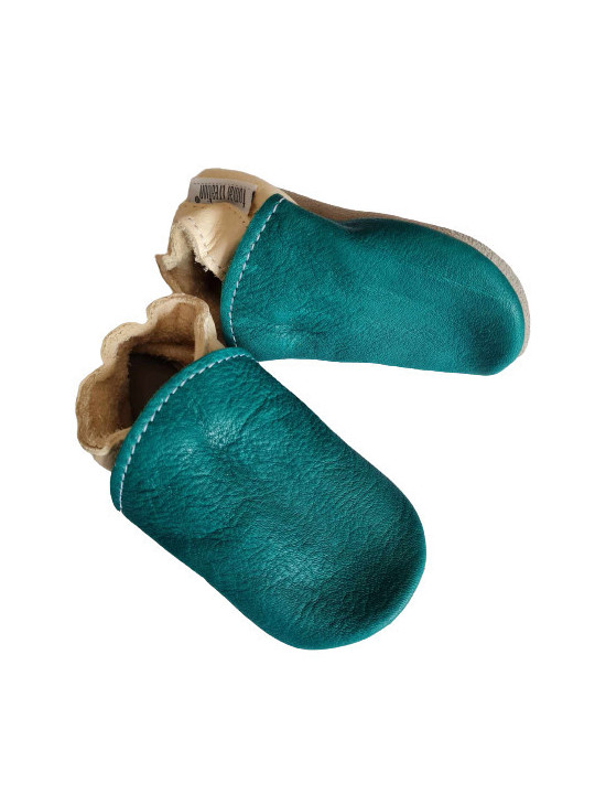 Chaussons cuir bio combiner vos couleurs