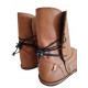 Boots minimalist brown leather