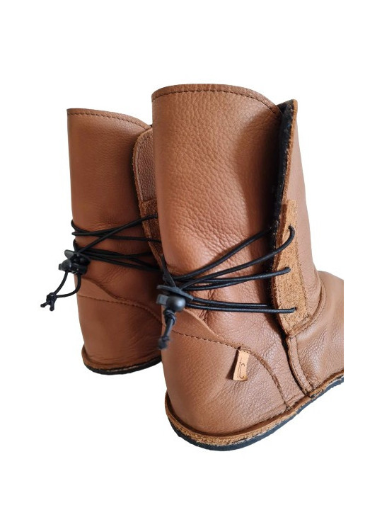 boots ankle leather wool barefoot minimalist man woman winter