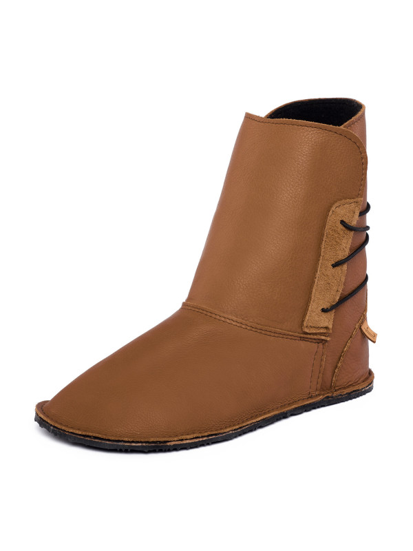 boots ankle leather wool barefoot minimalist man woman winter