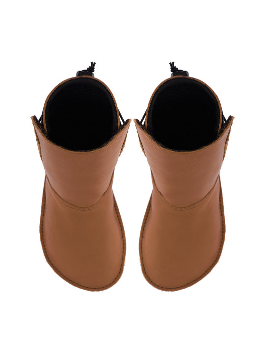 bottes bottines cuir laine barefoot minimalistes homme femme hiver 