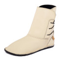 Boots leather beige