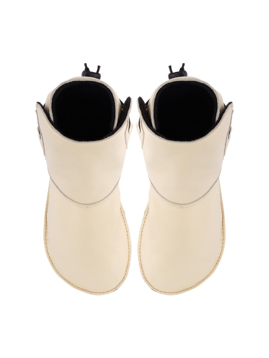 boots ankle leather wool barefoot minimalist man woman winter