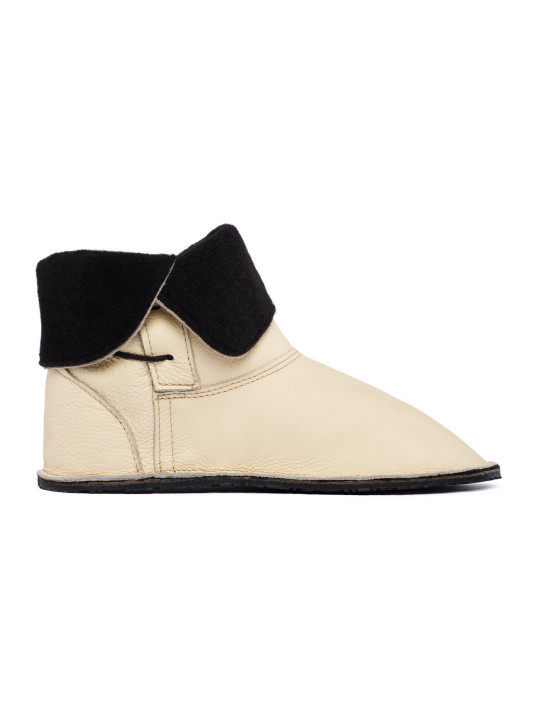 bottes bottines cuir laine barefoot minimalistes homme femme hiver 