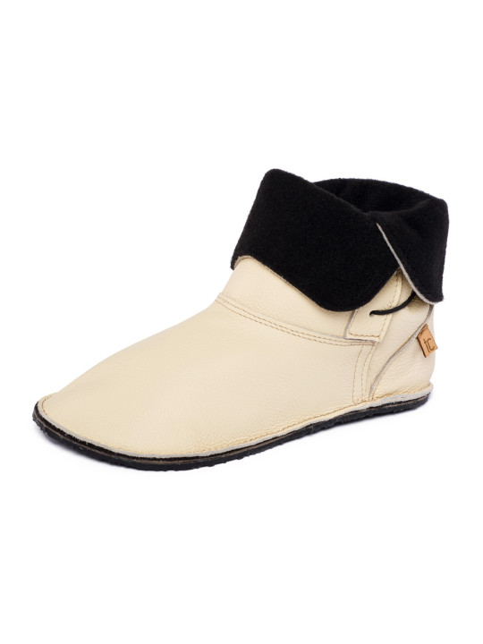 bottes bottines cuir laine barefoot minimalistes homme femme hiver 