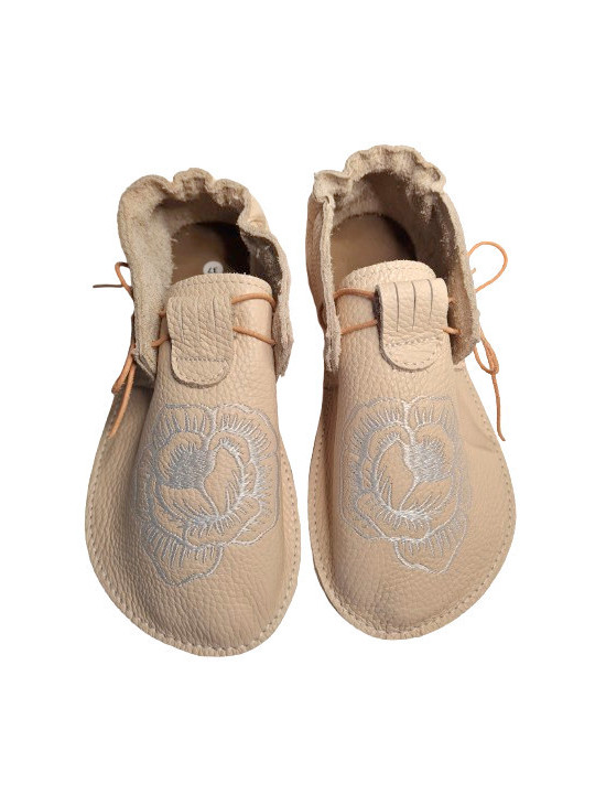 mocassins barefoot cuir automne printemps femme homme