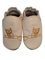 Chaussons cuir à personnaliser