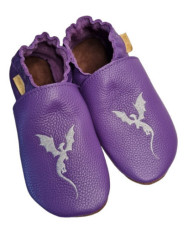 Chaussons cuir à personnaliser