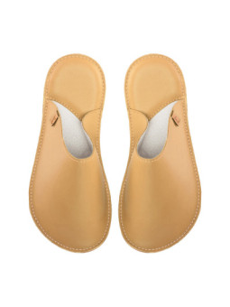 našuchovacie kožené papuče 