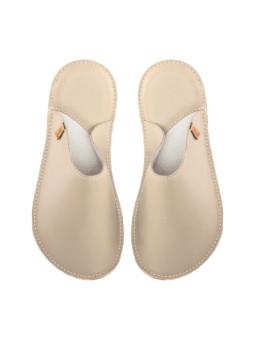 našuchovacie kožené papuče 