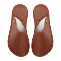 leather clog slippers bruciato