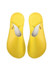 Handmade leather slippers clogs