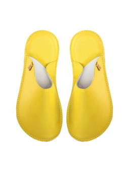 Handmade leather slippers clogs