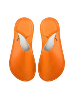 našuchovacie kožené papuče 