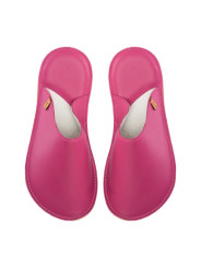 Handmade leather slippers clogs