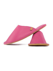 Handmade leather slippers clogs