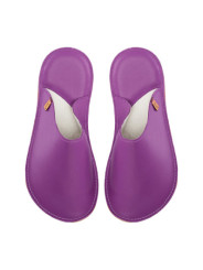 Handmade leather slippers clogs