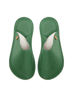 Handmade leather slippers clogs