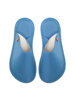 našuchovacie kožené papuče 