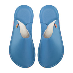 Handmade leather slippers clogs