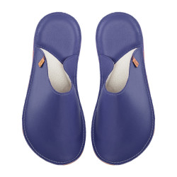 Handmade leather slippers clogs