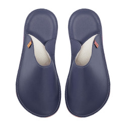 Handmade leather slippers clogs