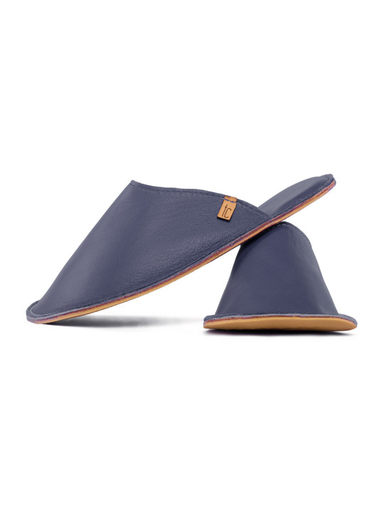 Handmade leather slippers clogs