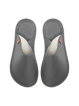 Handmade leather slippers clogs