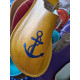 Handmade leather slippers clogs