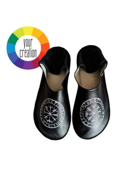 Personalize your leather slippers