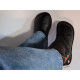 Boots leather minimalist black 