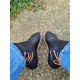 Boots leather minimalist black 