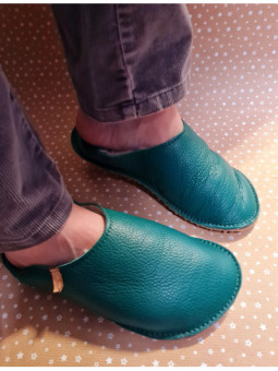 Babouches cuir barefoot artisanales