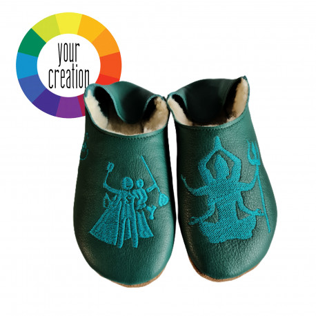 to personalize - Soft slippers Babouche