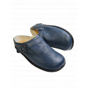 Clogs adjustable strap blu marino